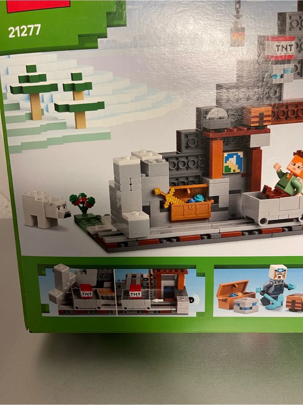 LEGO 21277 Minecraft The Pickaxe Mine Toy 530Pcs 8+ Pink & Black New Sealed